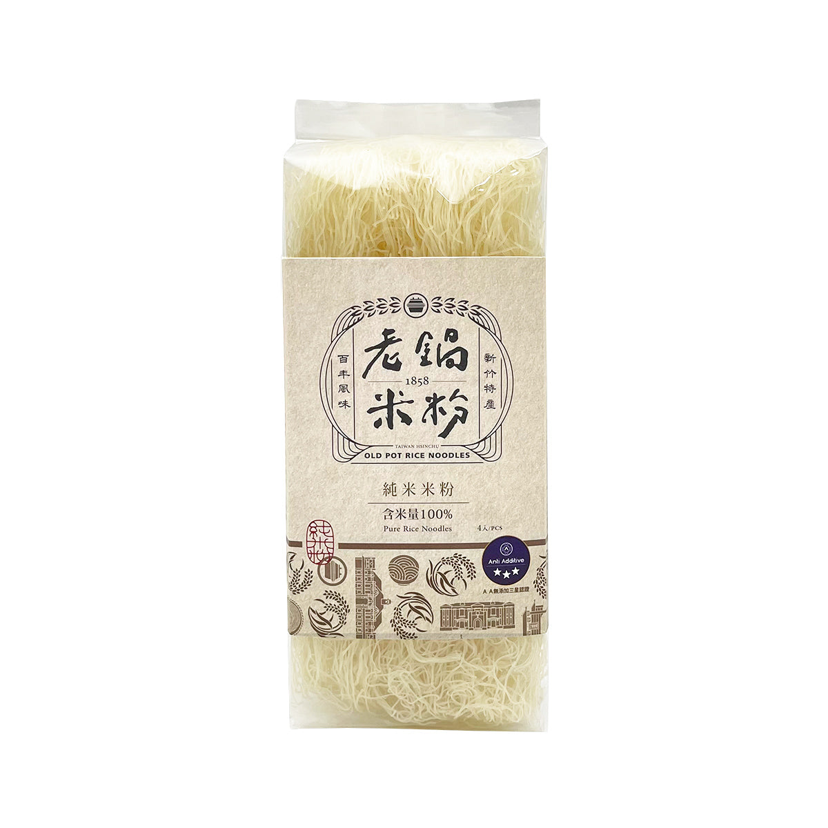 老鍋米粉 OLD POT RICE NOODLES 100%純米米粉 200g