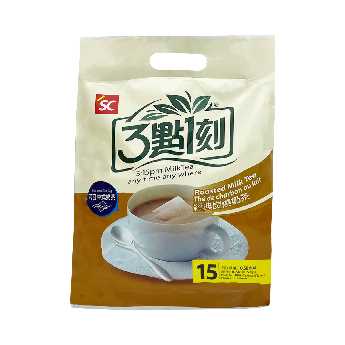 3點一刻  3:15pm  經典炭燒奶茶 20g*15入